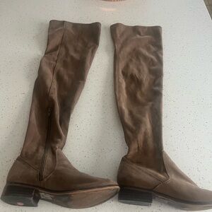 Aldo Brown Heeled Boots